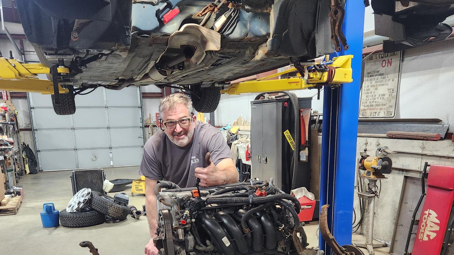 Engine rebuild at Akin Automotive
